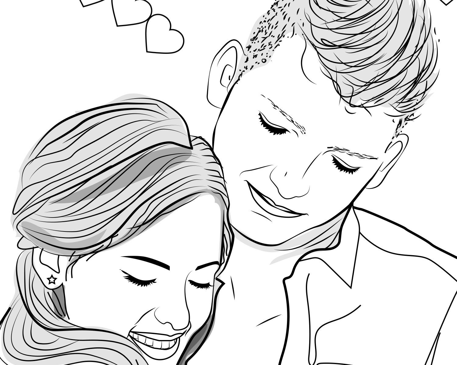 Tumblr Coloring Pages For Girl Couples Coloring Pages