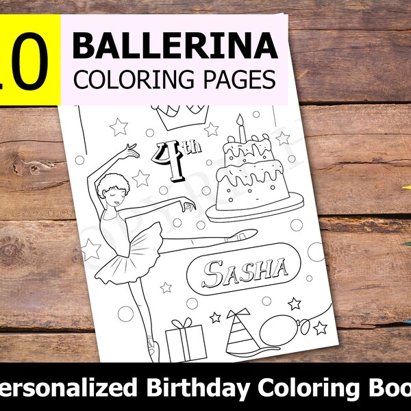 Happy Birthday Ballerina - Etsy