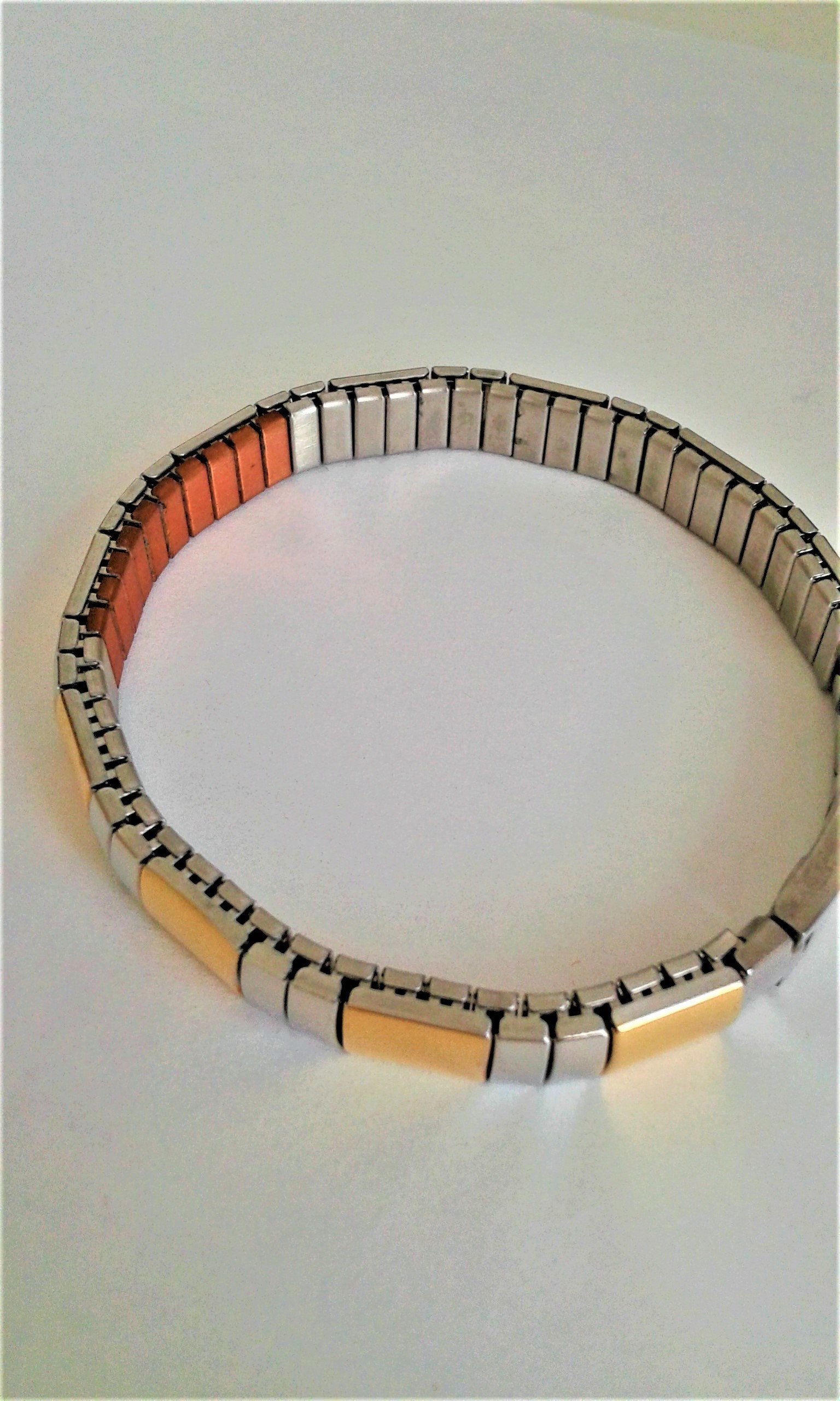 Copper energy balance bracelet elastic Etsy