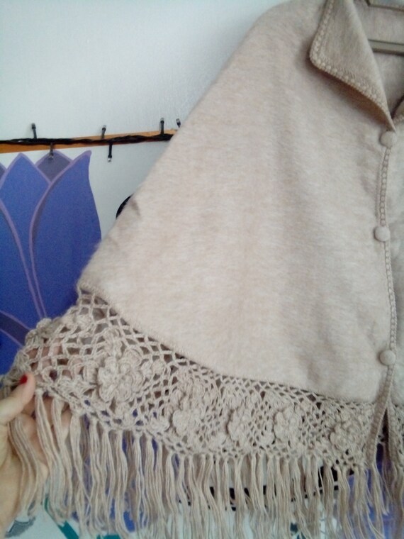 Te koop Wol mantel alpaca Alpaca jas met rozen Alpaca Wollen Alpaca wol jas | Etsy