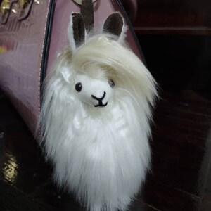 Handgjord Alpacka Nyckelring – Peruansk Souvenirväska Berlock