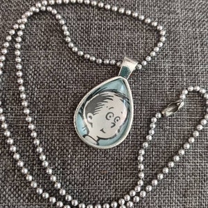 Vintage Dr. Seuss Kette Katze im Hut Bruder 1960er Jahre Kinderbuchseite Nostalgie