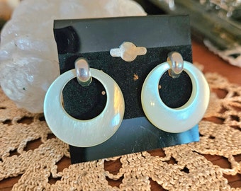 アクセサリー 90s Chunky Ice Cube Hoop Earrings Clear 90s Chunky Ice Cube Hoop Earrings | Minimal Business Casual