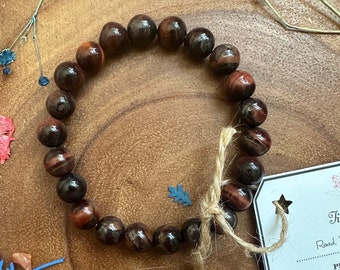 Red Tiger Eye Bracelet