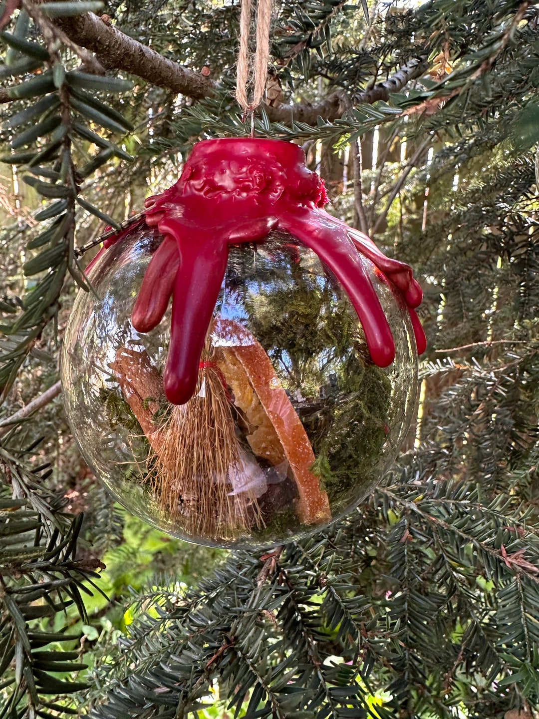 Witches Ball Blessing Ball Yule Ball Witch Ball Etsy