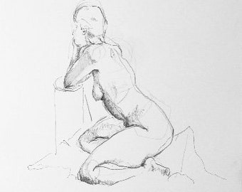 Life Drawing Etsy