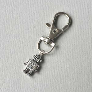 Robot bag charm