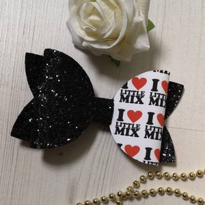 Sweet dreams glitter bow Bridesmaid gift birthday gift hair accessories sparkly hair bow gift for girls Party bow Christening gift