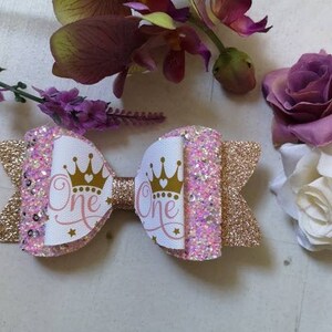 Sweet dreams glitter bow Bridesmaid gift birthday gift hair accessories sparkly hair bow gift for girls Party bow Christening gift