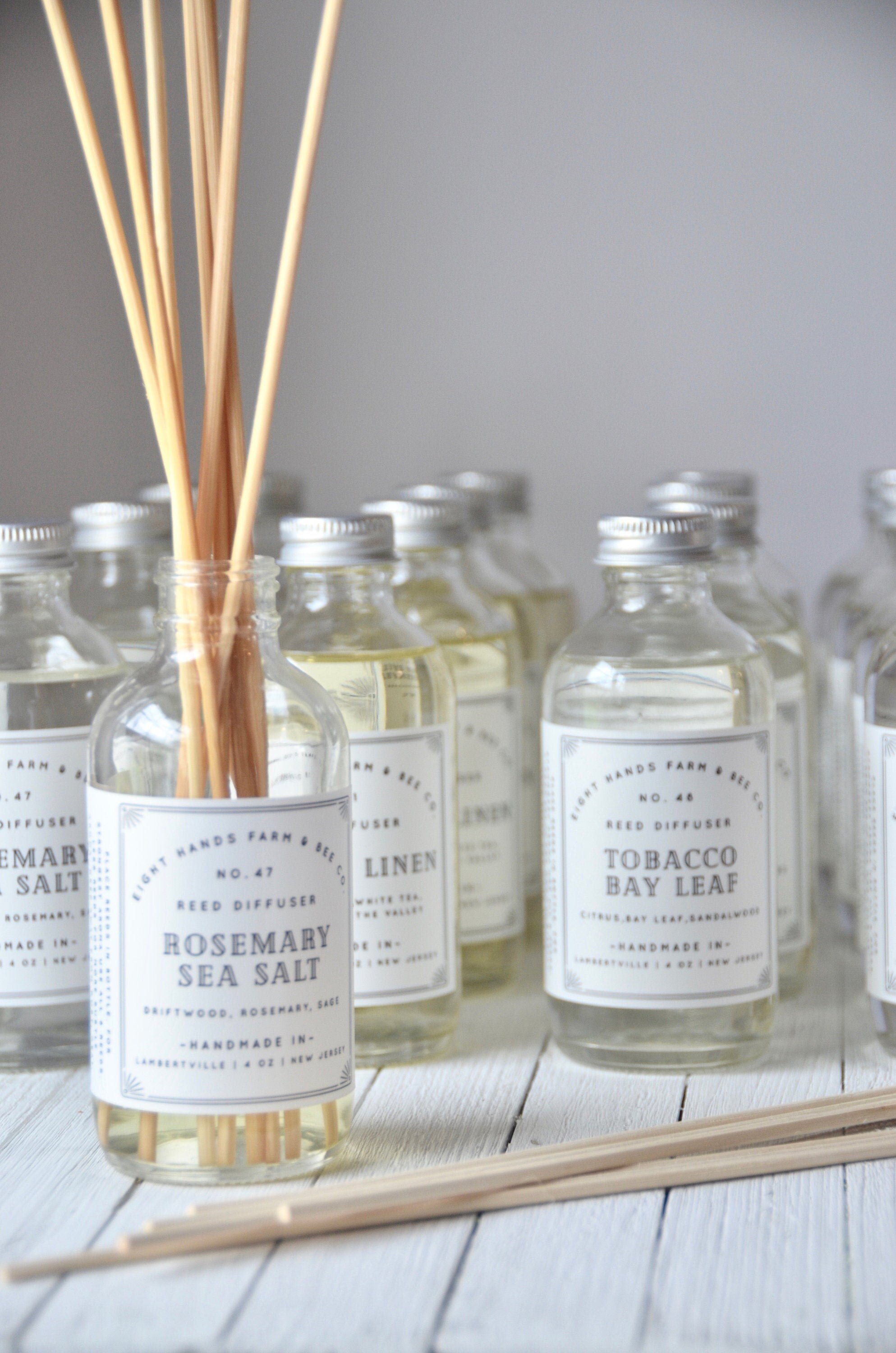 Reed Diffuser Reed Diffusers Home Fragrance Flameless Etsy