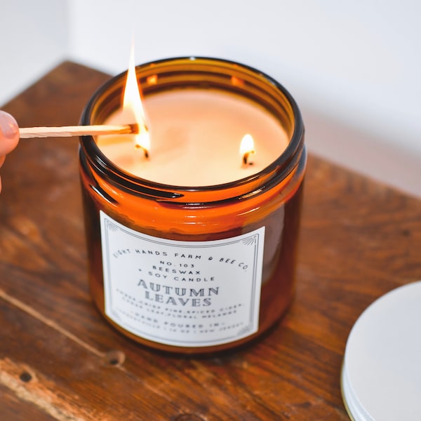 Beeswax Candles Etsy