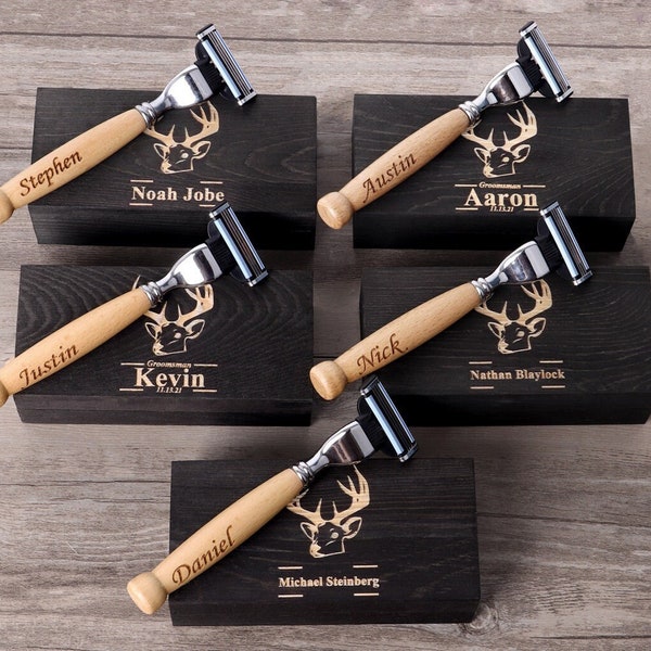 Groomsmen Gifts Razor, Bestman Gift Set, Groomsmen Proposal, Groom Gift, Groomsman Gift