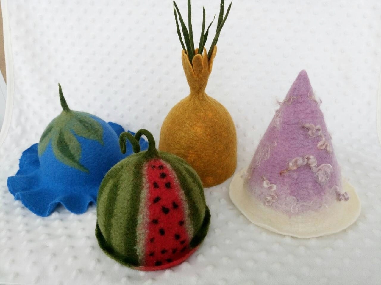 Newborn Onion Hat Photo Props Baby Pixie Hat Felted Infant Etsy UK