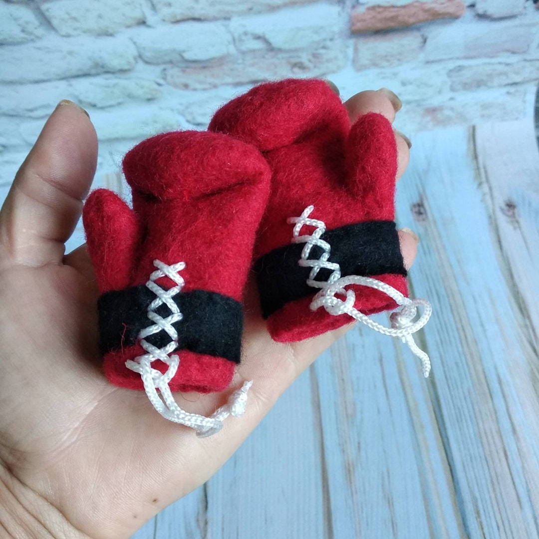 Felted Newborn Boxing Gloves Felted Baby Boxing Newborn Etsy