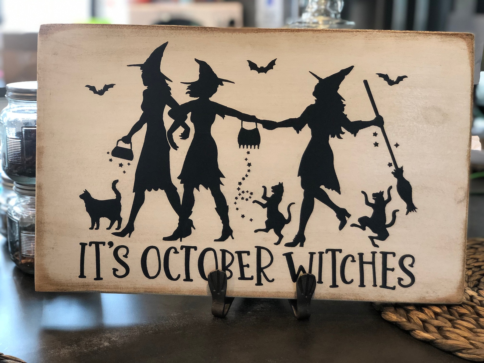 Its October Witches silhouettes - Etsy