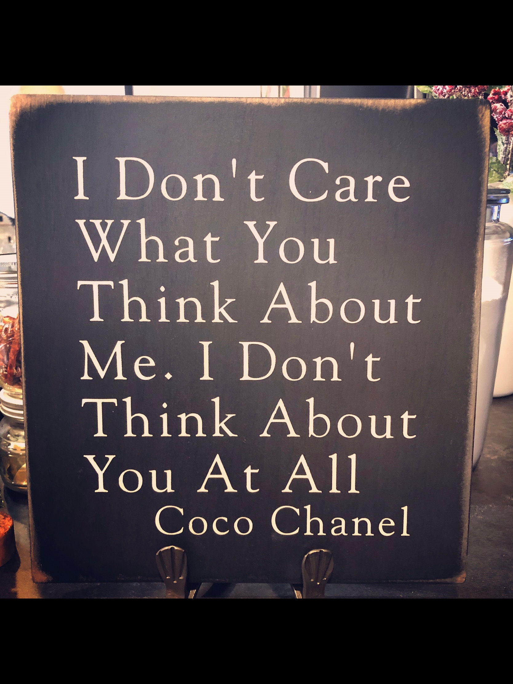 Coco Chanel Quote 