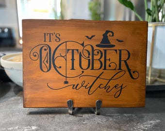 It’s October Witches