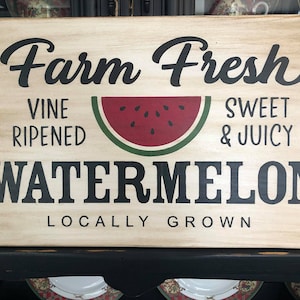 Farm Fresh Watermelon