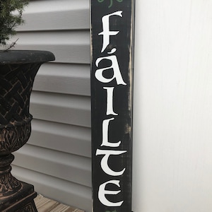 Fa’ilte/ Irish welcome