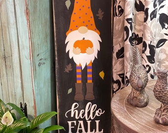 Welcome Fall Gnome
