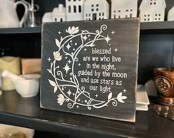 Blessed are we who live in the night