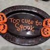 Porte-bougies coniques en céramique Halloween Jack O Lantern Ghost JOL