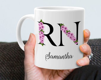 PERSONALIZED Registered Nurse Mug, Gifts for Registered Nurse, Registered Nurse Graduation Gifts, Registered Nurse Appreciation for RN