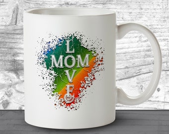 Birthday Gift For Mom, Gift Idea for Mother, Mother’s Day Gift Mug, Mom Mug Gift Ideas, Mom Coffee Mug from Kids Children Son Daughter