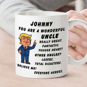Birthday Gift for Uncle, Father’s Day Gift Mug, Uncle Birthday Gift, Funny Gift for Favorite Uncle from Nephew, Uncle Gift from Niece