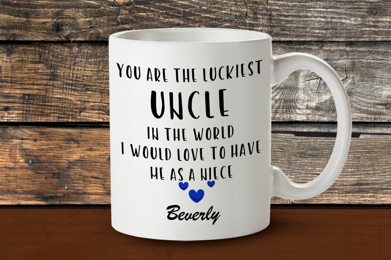 Personalized Gift for Uncle Fathers Day Gift Mug Uncle Etsy