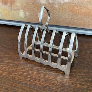 English 6 Rack Victorian Toast Rack Sheffield