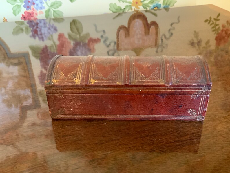 Paris Postage Stamp Box Vintage Antique Etsy