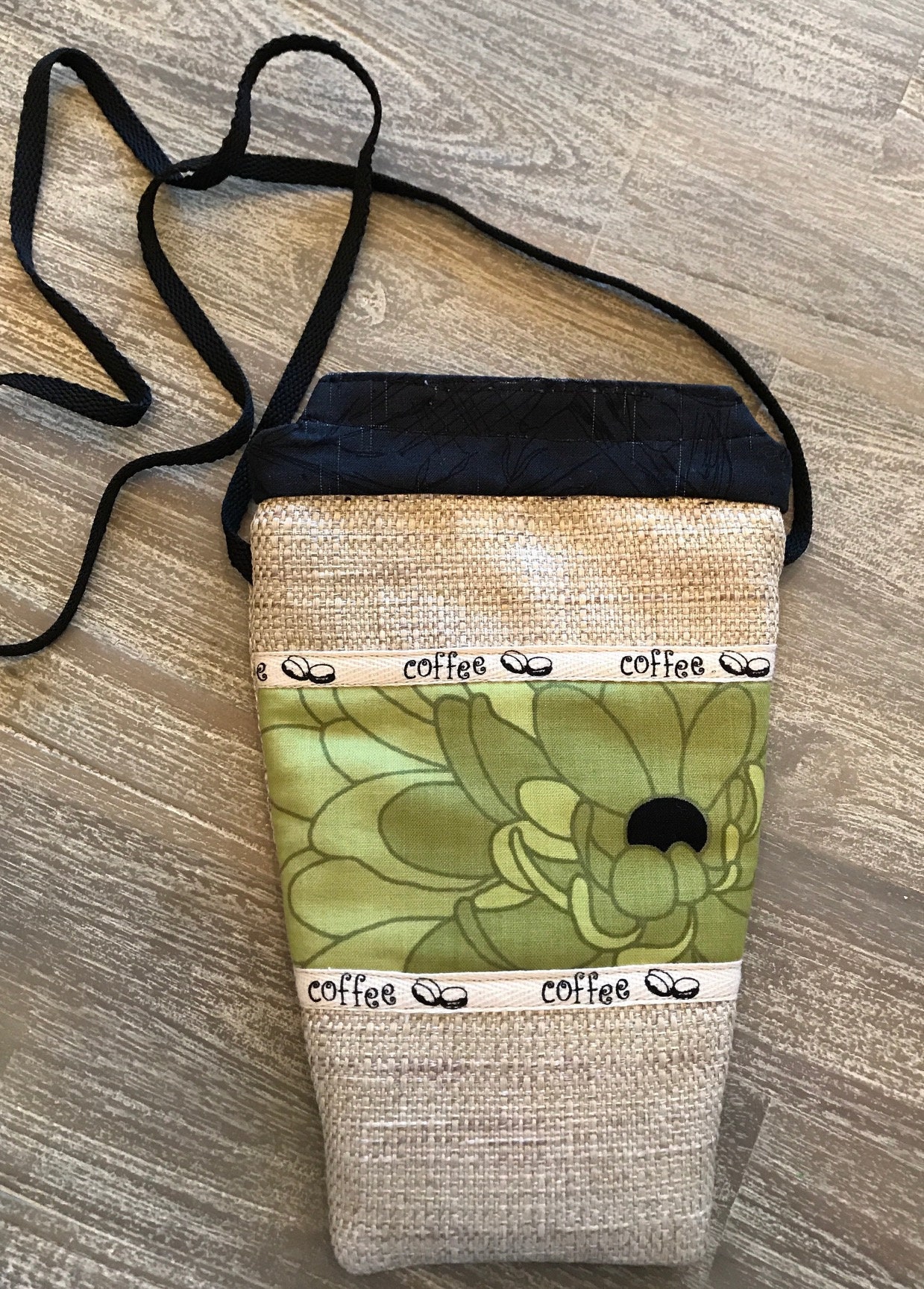 Coffee travel mug shaped purse Etsy