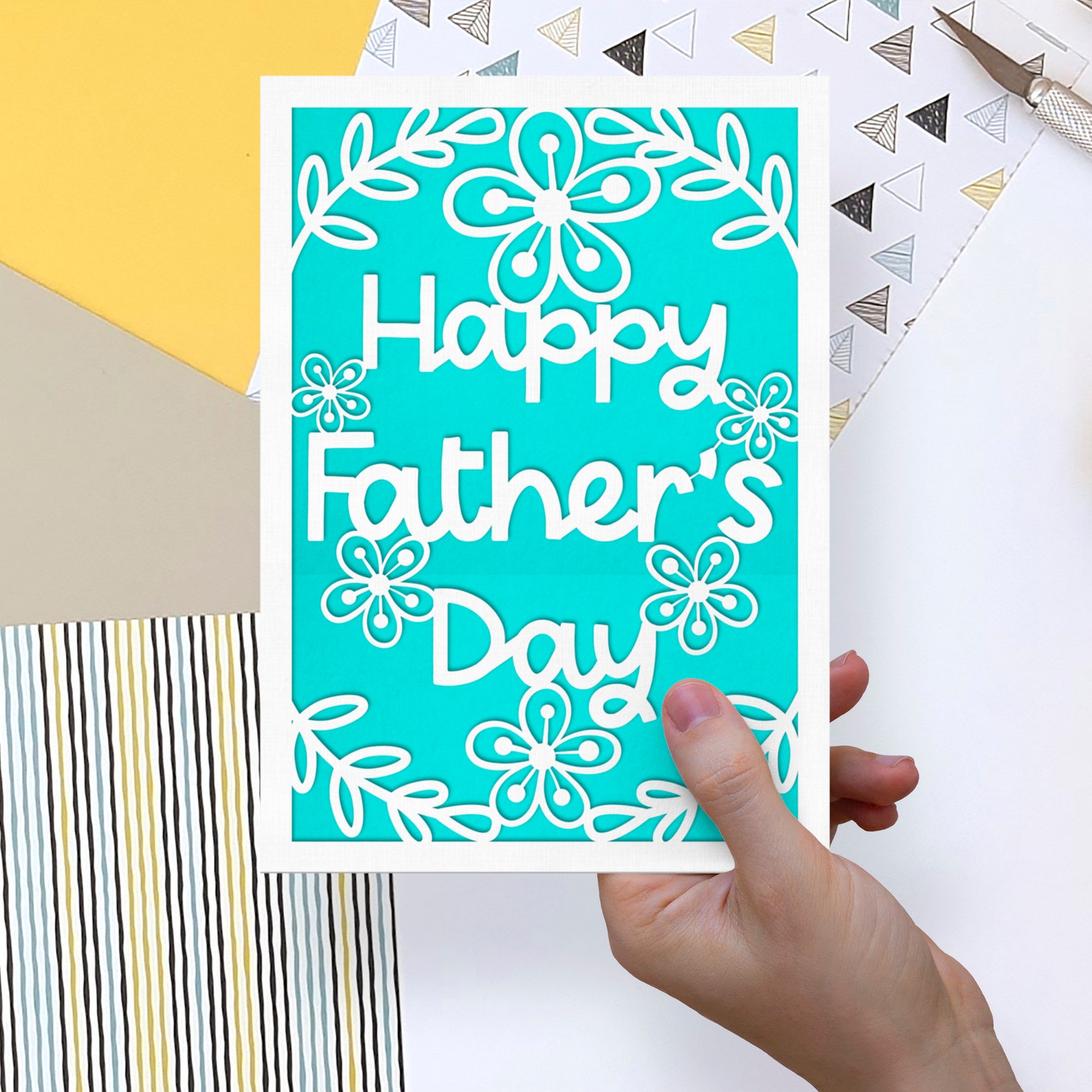 Free Free 280 Happy Father&#039;s Day Card Svg SVG PNG EPS DXF File