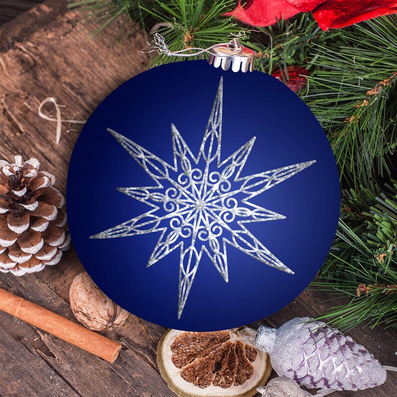 Download SVG Christmas star for cutting Star of bethlehem svg | Etsy