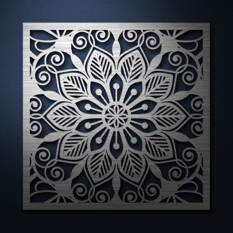 Download SVG file of Mandala Decorative wall panel for home décor ...