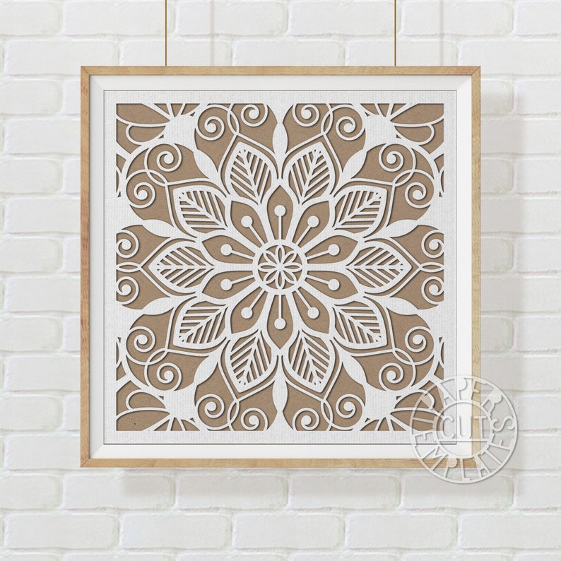 Download SVG file of Mandala Decorative wall panel for home décor ...