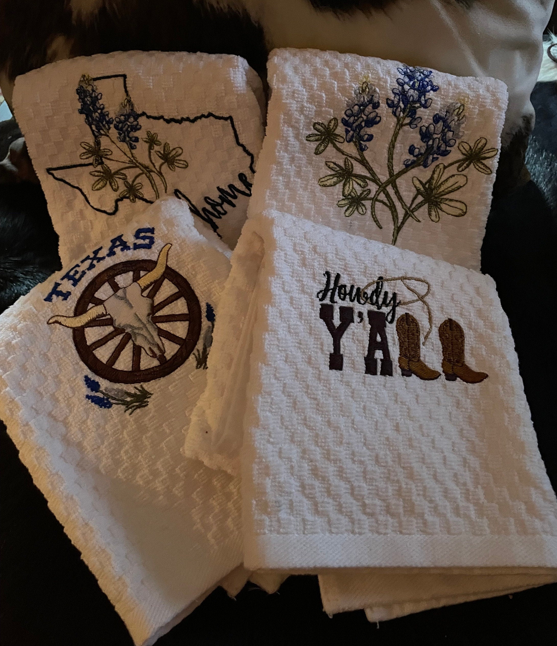 My Texas House Waffle 16 x 28 Cotton Kitchen Towels, 4 Pieces, Beige -  Yahoo Shopping