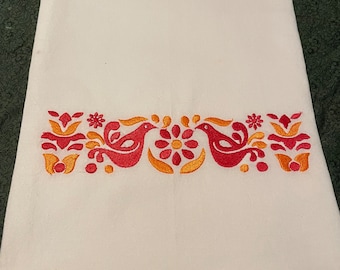 Pyrex Friendship Banner Kitchen Towel (Embroidered)