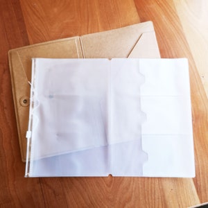 RECHARGE Lot de 2 Inserts pour midori A5, Cahier de Notes Journal Intime Croquis Dessin Scrapbooking, pour Couverture cuir