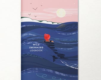 Wild Swimming Logbook: Eco-Friendly Sea Swimming Notebook