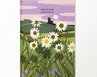 Walking Logbook: Eco-Friendly Hiking Journal, Gift for Walkers
