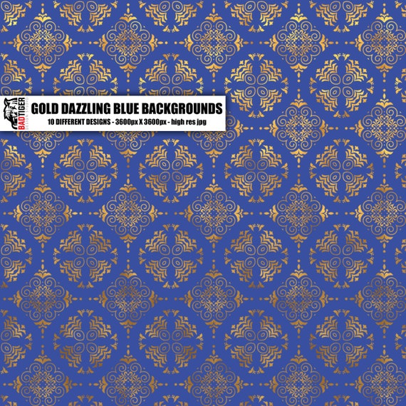 Brillant motif bleu or motif Brillant Damas Texture Digital Paper, papier de scrapbooking motif or, Baroque, Damas, or tutoriel, saphir fcf063 Brillant motif bleu or motif Brillant Damas Texture Digital Paper, papier de scrapbooking motif or, Baroque, Damas, or tutoriel, saphir fcf063