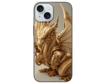 DragonGuard Gold Shell telefoonbeschermer - Bio-hoesje