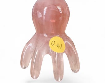 Translucent Pink Octo Scalp Massager- Your Daily Relaxation Buddy