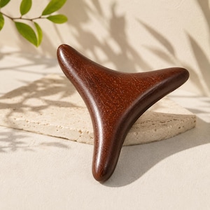 Natural Wood Acupressure Massage Tool for Body Tension Relief