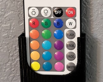 LED Light Remote Wall Mount Stand - Multiple Colors/Styles