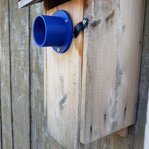 Birdhouse Predator Guard 1.75 Opening. Attracts cavity birds Bluebird, finch, woodpecker. Multiple styles, colors image 7