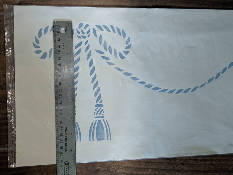 American Home StencilsPre Cut Stencil KitBowTassels1990/'sLaser Cut High Quality StencilUnopened with InstructionsMade in Wisconsin