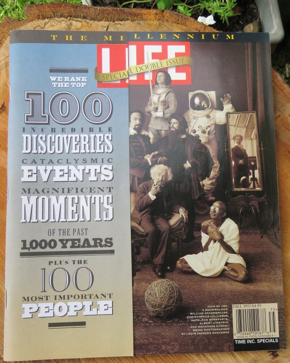 LIFE Magazine/the Millennium Special Double Issue/top 100 - Etsy